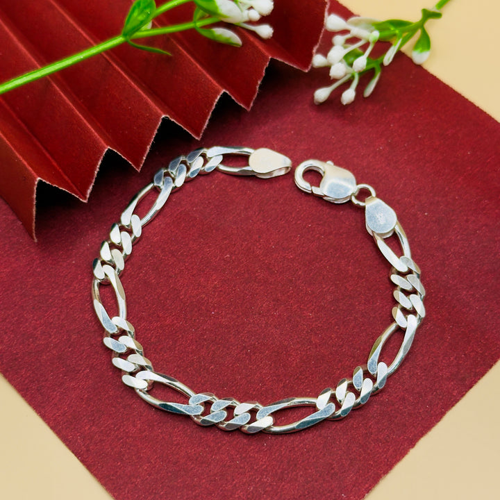 Sachin 92.5 Silver Men’s Bracelet