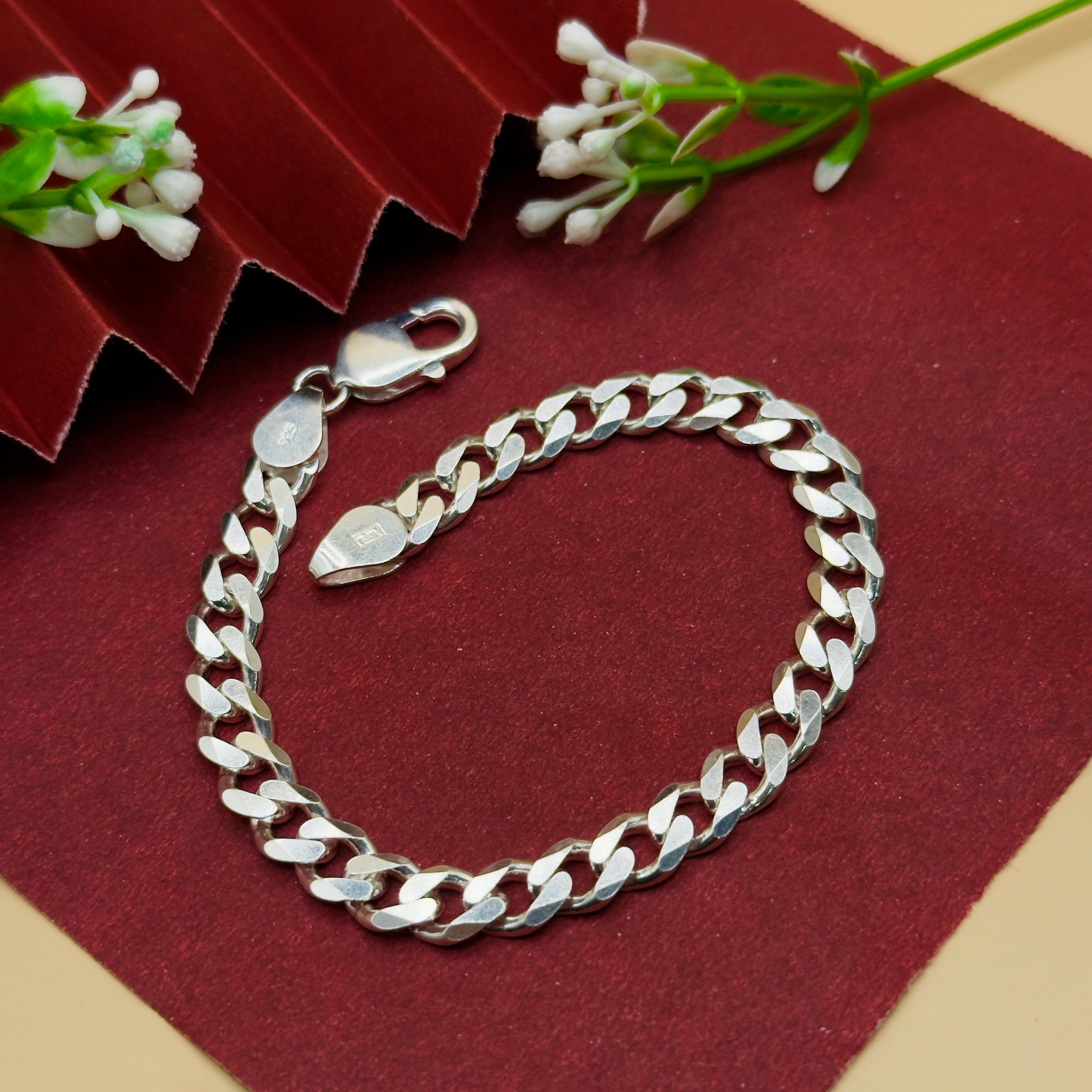 Sehwag 92.5 Silver Men’s Bracelets