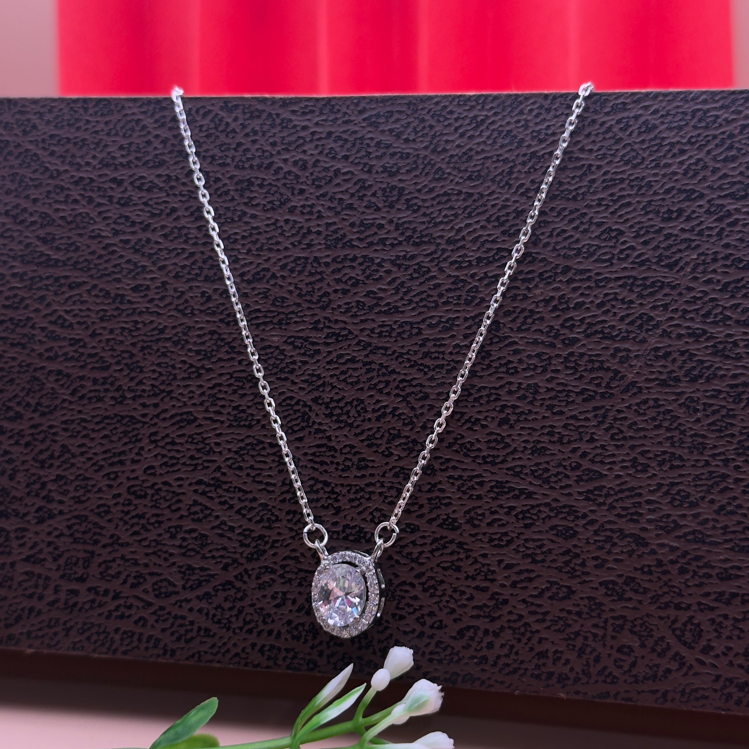 925 Silver Solitaire CZ Mangalsutra