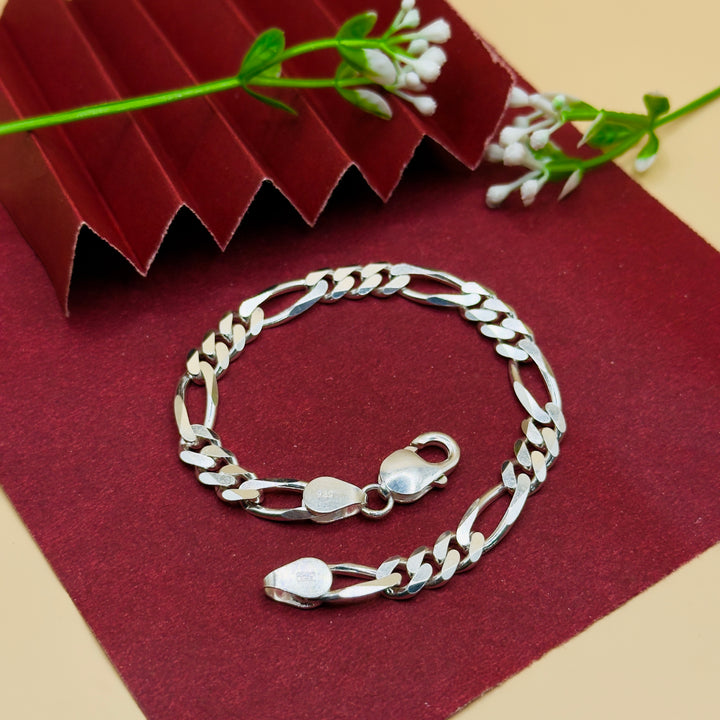 Sachin 92.5 Silver Men’s Bracelet