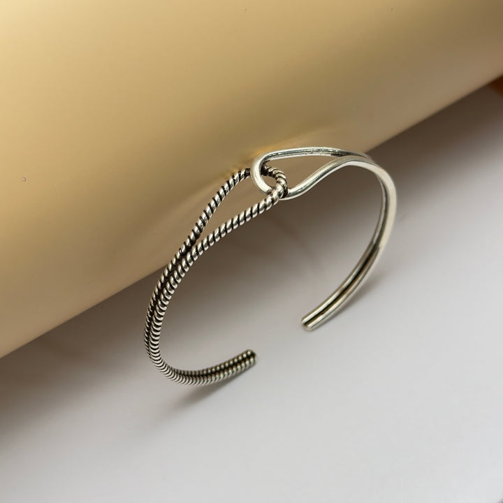 Handcrafted Knot & Rope Design|925 Silver|